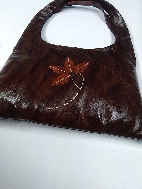 Soft skin leather shoulder bag uploaded by business on 8/9/2020
