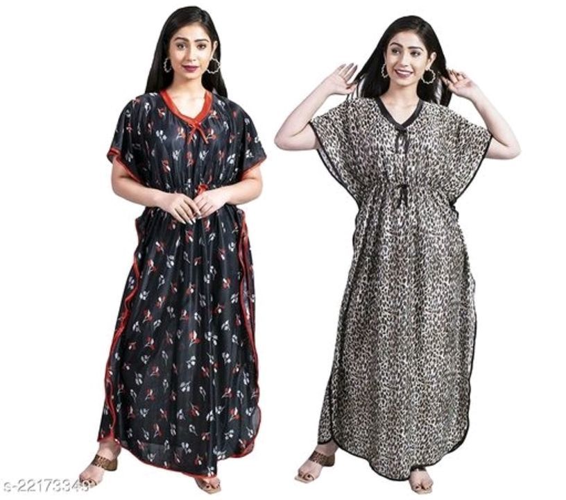 Combo women nighty uploaded by Swati fashion on 6/4/2021