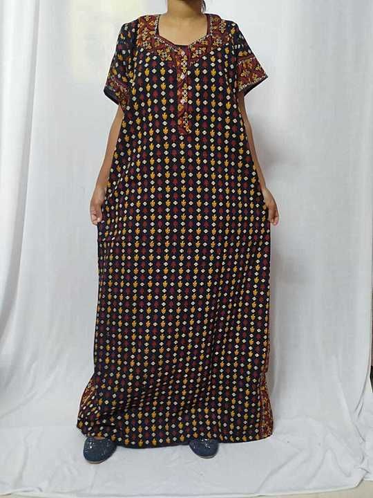 Cotton printed gown...summer collection uploaded by business on 5/25/2020