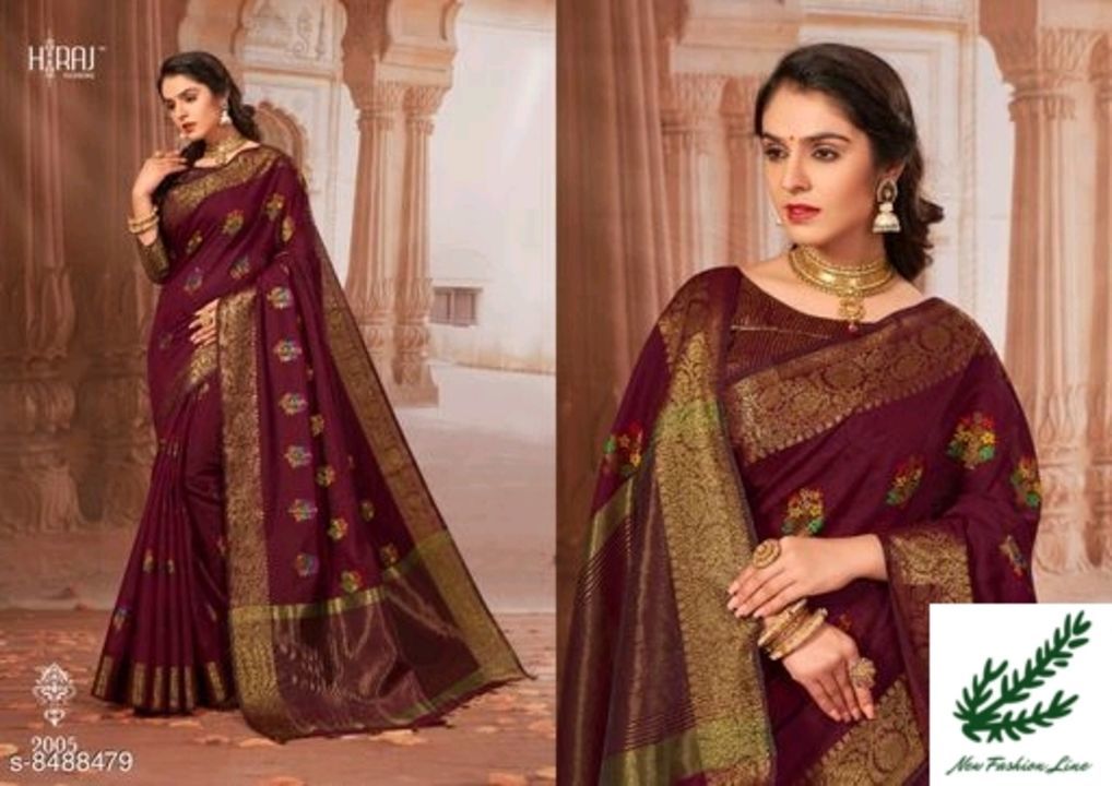 Women cotton sarees uploaded by Reseller New Fashion Line on 6/4/2021