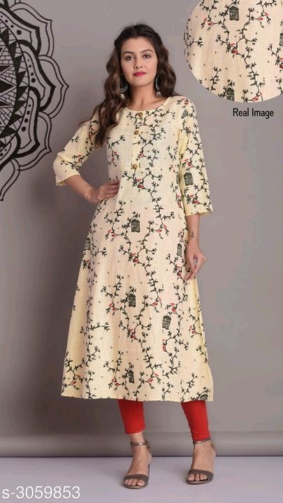 Women printed rayon kurtis  [FREE HOME DELIVERY] uploaded by business on 6/4/2021