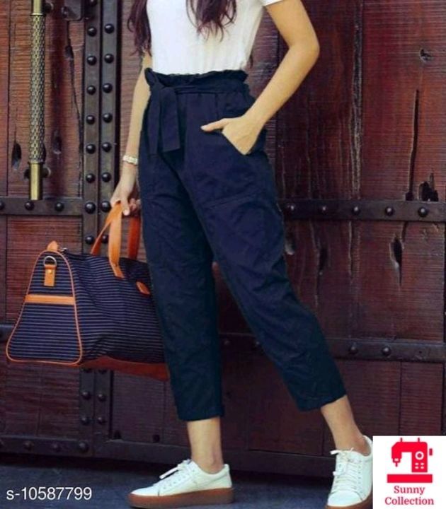Trendy Women Latest Trousers  uploaded by business on 6/4/2021
