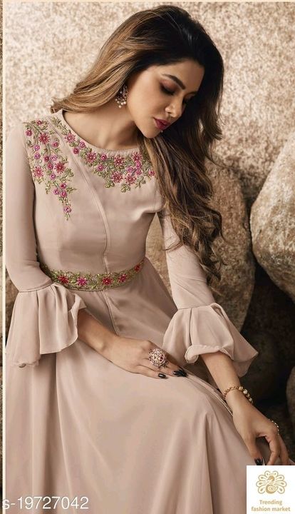 Trending glamorous womens and girls gown uploaded by Trendy fashion market on 6/4/2021