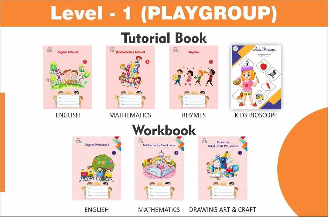 PLAYGROUP Worksheets and Books uploaded by Chilada Services Pvt Ltd on 6/4/2021