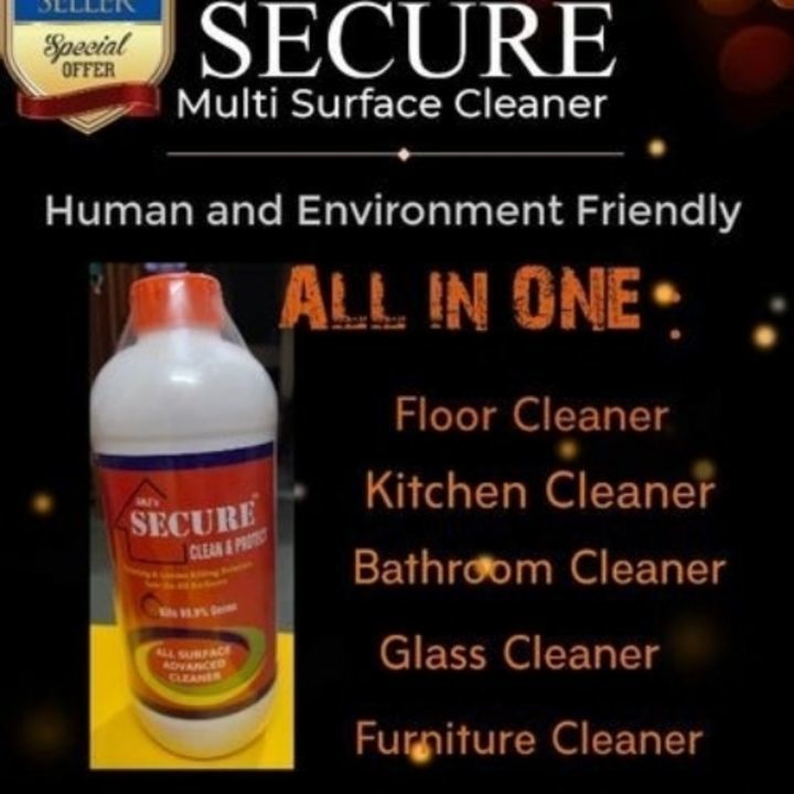 Anj Secure Multi Purpose Multi Surface Cleaner  uploaded by Anj Wellness LLP on 6/4/2021