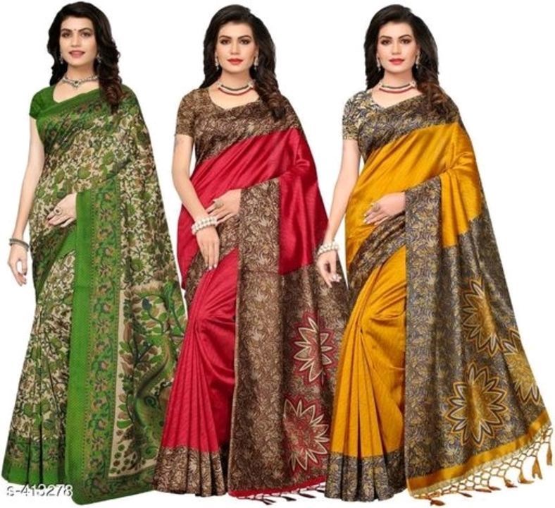 Mysore Silk Sarees Combo uploaded by business on 6/5/2021