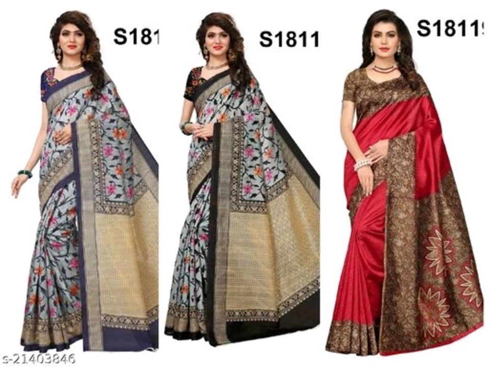 Mysore Silk Sarees Combo uploaded by Rena Collections on 6/5/2021