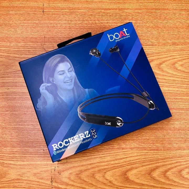 ✅ *BOAT ROCKERZ 325* ✅ 

# Bluetooth Headset 
# Comfortable Neck Band 
# Buttons for Calling Feature uploaded by fashion_creation on 6/5/2021