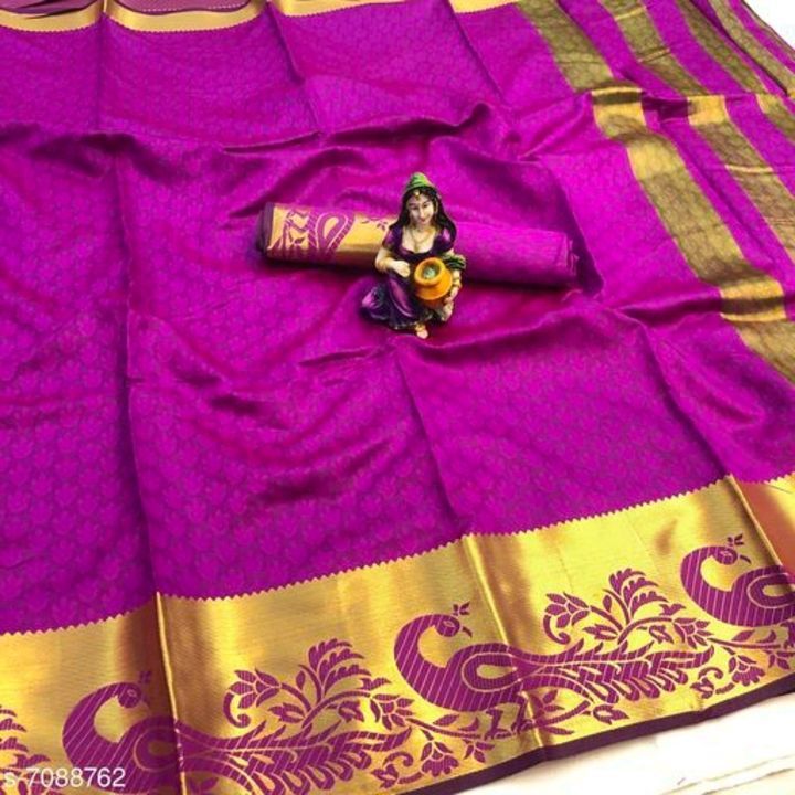 Kanjivaram silk saree uploaded by AJ clothings on 6/5/2021