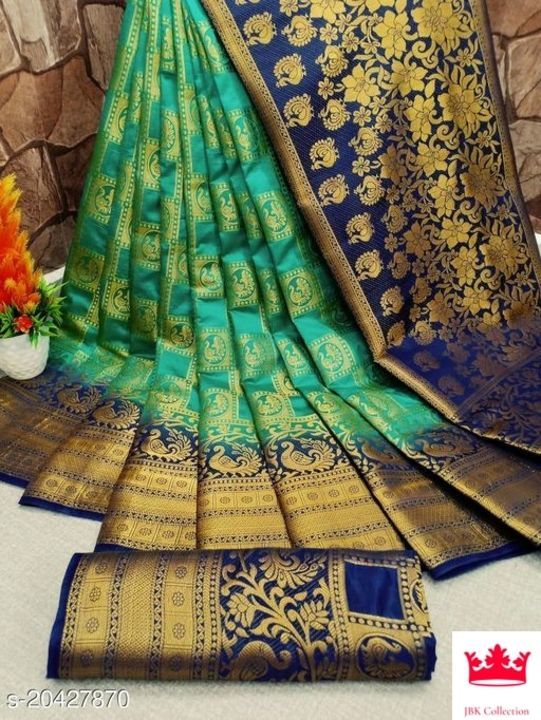 Post image Banarasi Silk Sarees 
Price 1025