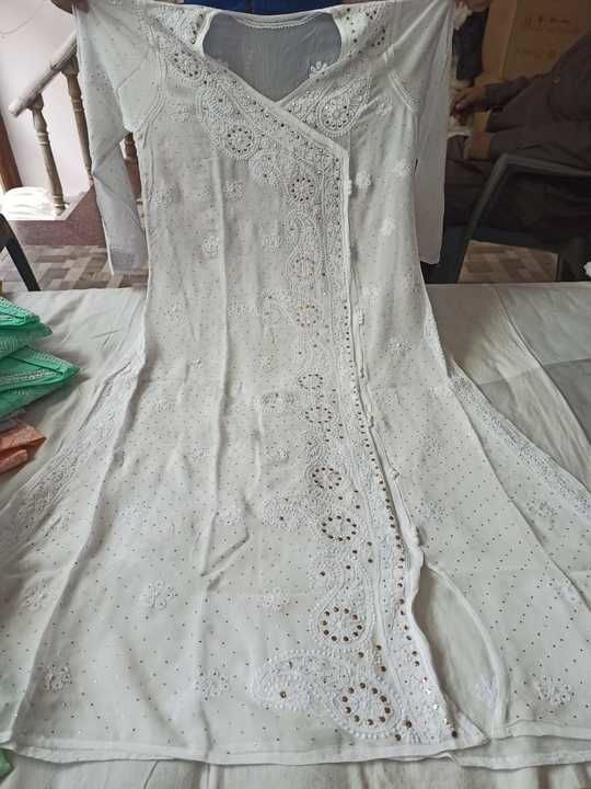 Chikankari ....price on request uploaded by business on 6/5/2021