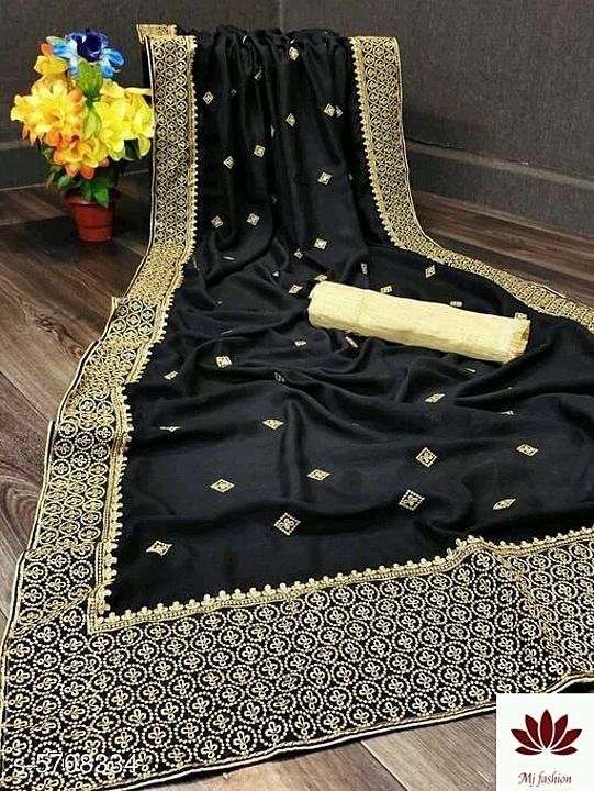 Trendy Women's Sarees

Saree Fabric: Vichitra Silk
Blouse: Separate Blouse Piece
Blouse Fabric: Bang uploaded by Mj fashion  on 8/10/2020