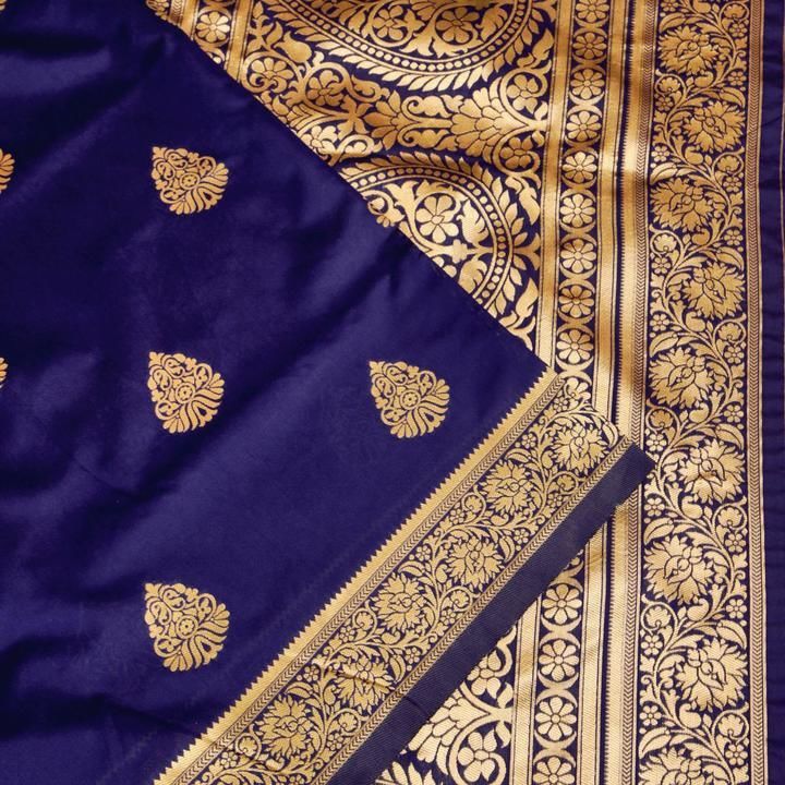  *BEAUTIFUL SOFT AND SILKY LITCHI SILK SAREE WITH HEAVY RICH PALLU WITH HEAVY JAQQARD BLOUSE  uploaded by business on 6/5/2021