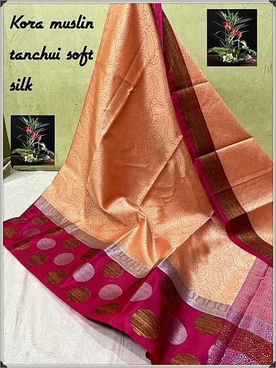 Kora muslin tanchui silk soft saree
My WhatsApp no. uploaded by Fatima silk on 8/10/2020