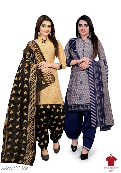 Cotton printed suit &dress material  uploaded by India fashion cart  on 6/5/2021