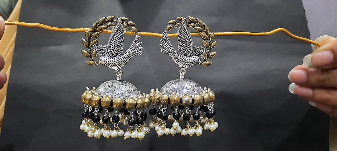 Flying bird Jhumka uploaded by Kirancollections on 8/10/2020