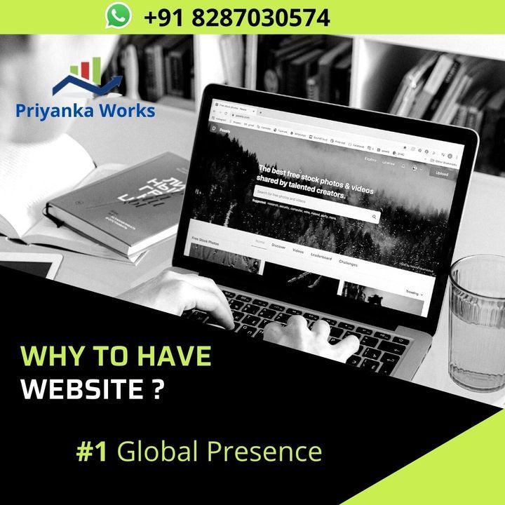 Post image Major reasons that why every business must have their own website... Have your own Website today and get 1 month of social media marketing of your business for FREE ! #contact on 8287030574