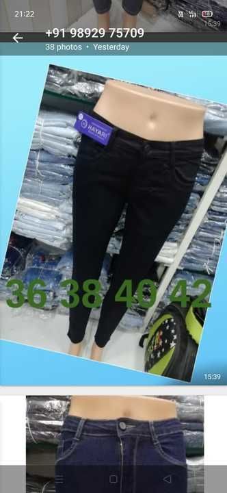 Hayari women jeans  uploaded by U K FASHION  on 6/5/2021