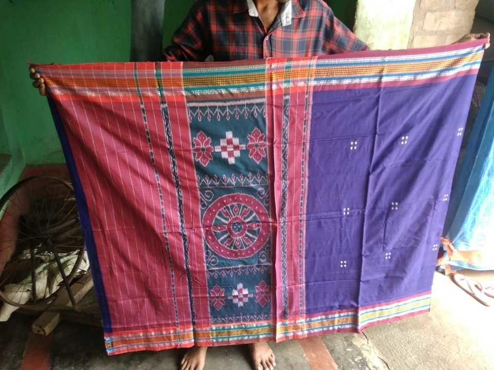 Ikat saree uploaded by business on 6/5/2021