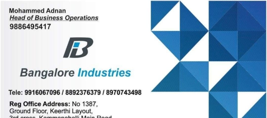 Bangalore Industries 