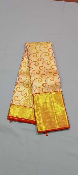 Full gold silk saree  uploaded by business on 6/6/2021