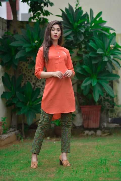 Fine Dobby Cotton Kurti uploaded by Style Impex on 6/6/2021