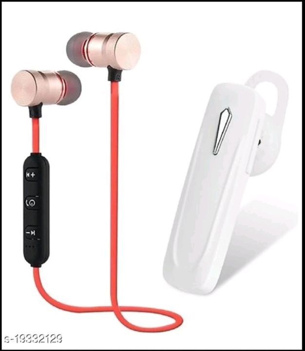Bluetooth headphone and earphone(multipack 2) uploaded by Saanvi on 6/6/2021