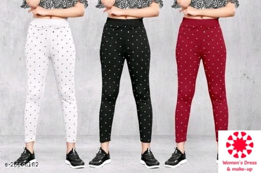 Soft Jeggings combo pack of 3  uploaded by business on 6/6/2021
