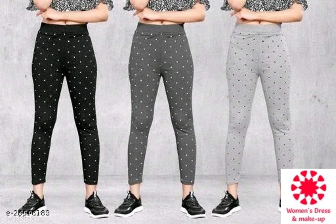 Soft Jeggings combo pack of 3  uploaded by business on 6/6/2021