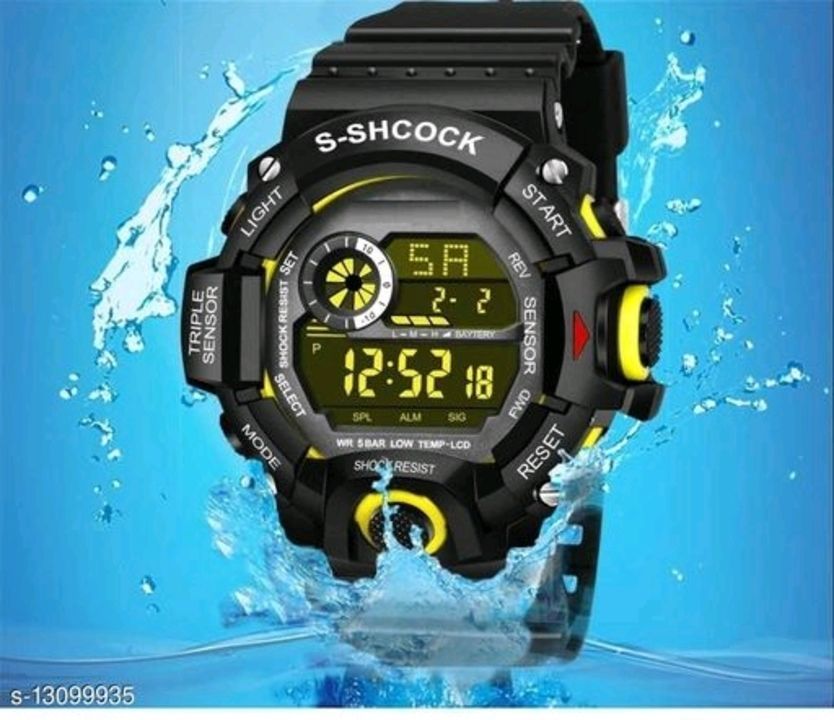 Free Mask Attractive Men Watches uploaded by Online Digital Shop on 6/6/2021