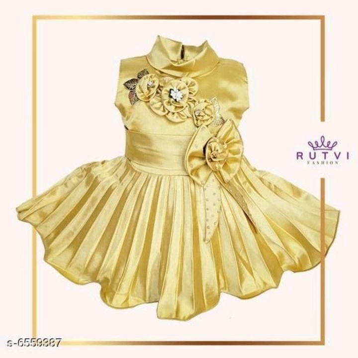 Product image with price: Rs. 599, ID: modern-trendy-girls-frocks-dresses-d5ef645f