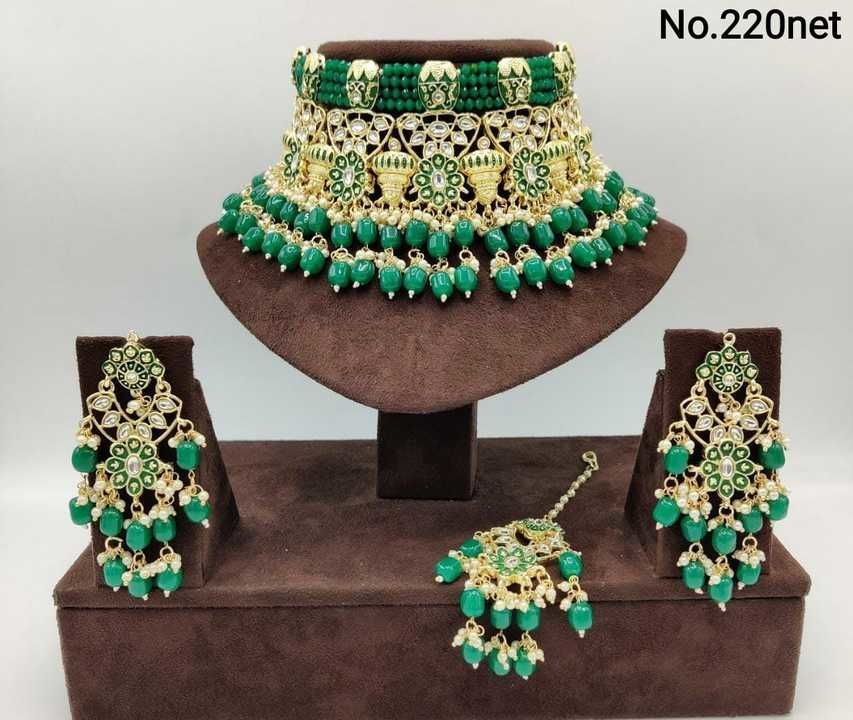 Heavy Quality Choker Set uploaded by Nagar art jewelry  on 6/6/2021