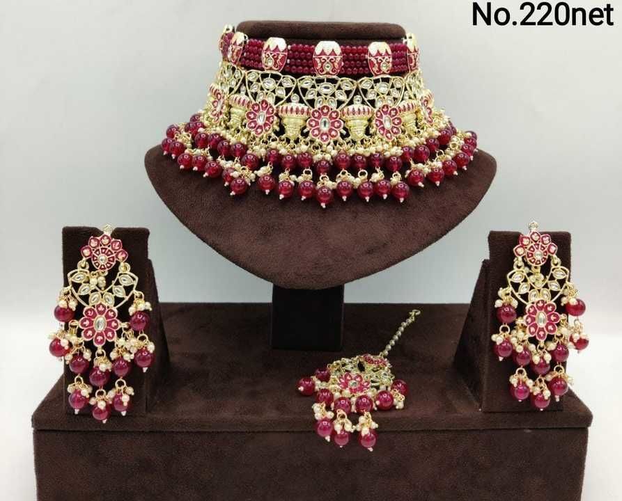 Heavy Quality Choker Set uploaded by Nagar art jewelry  on 6/6/2021
