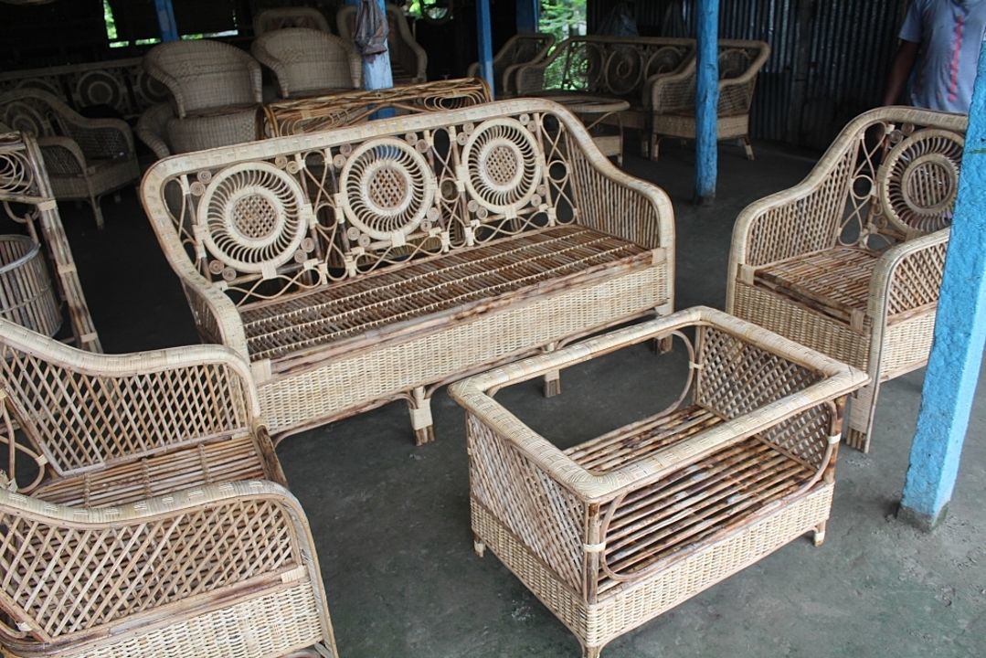 Cane sofa set  uploaded by business on 8/10/2020