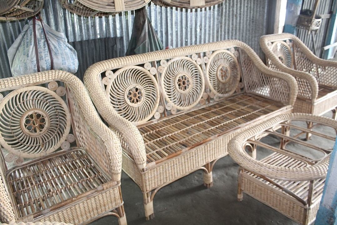 Cane sofa set  uploaded by business on 8/10/2020