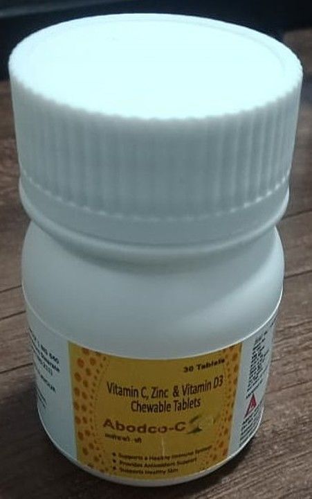 Vitamin C, Zinc and Vitamin D3 Chewable tab  uploaded by VAIDLEH LIFESCIENCES PRIVATE LIMITE on 8/10/2020
