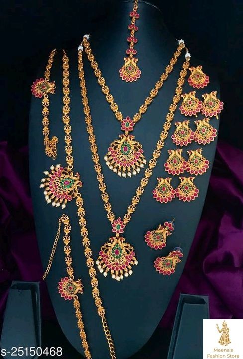Simple wedding jewellery set uploaded by business on 6/6/2021