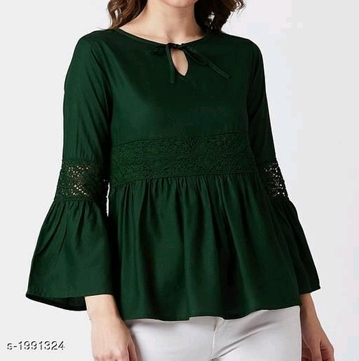 Women top fabric rayon uploaded by business on 8/11/2020