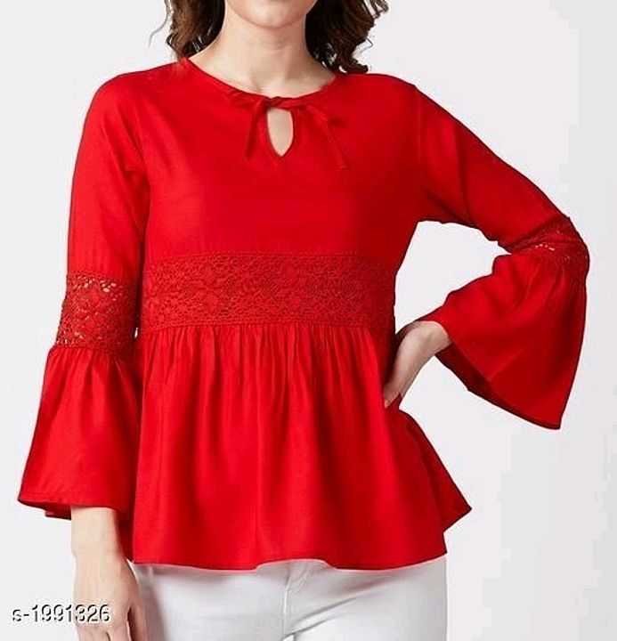 Women top fabric rayon uploaded by business on 8/11/2020
