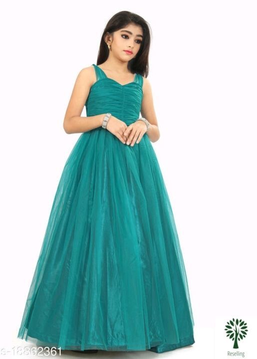 Girls gown uploaded by business on 6/7/2021