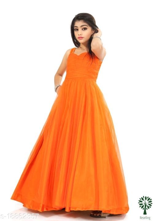 Girls gown uploaded by business on 6/7/2021
