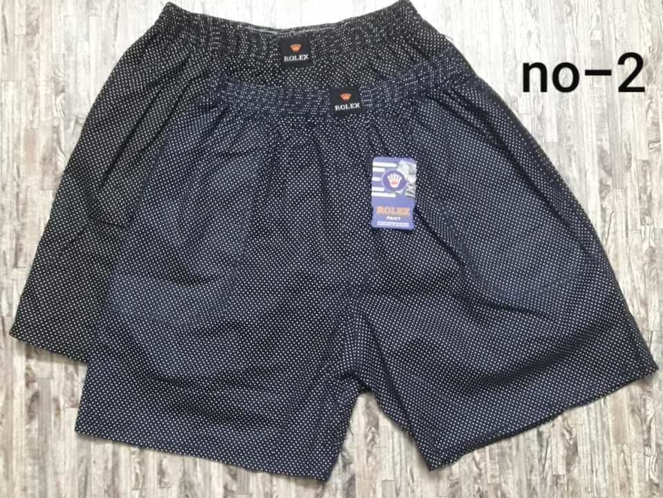 Rolex Mens Cotton Shorts uploaded by Bengal Solution Point on 6/7/2021