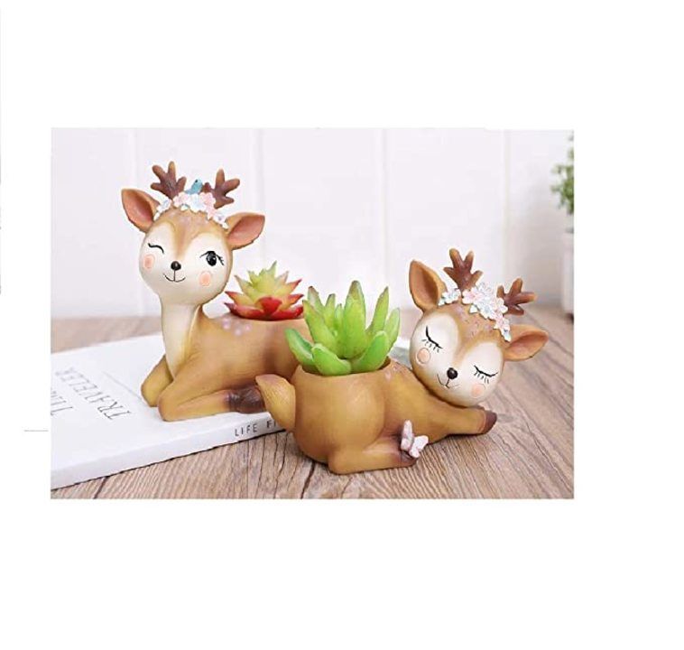 Cute Deer planter uploaded by business on 6/7/2021