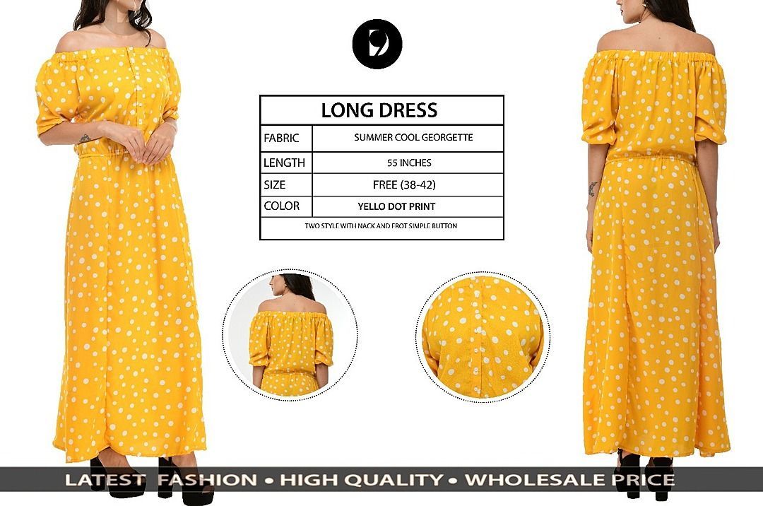 Long dress uploaded by D9 Fashion on 8/11/2020