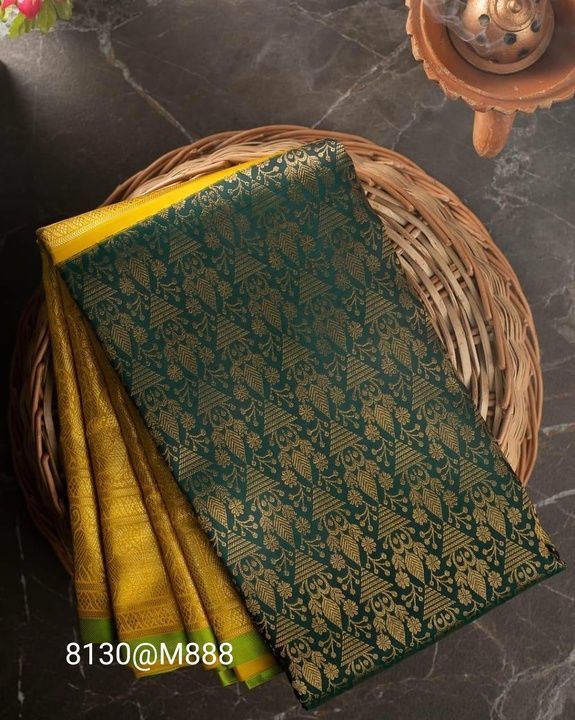 Post image For Book Order whatsapp at@9852522211

8130@M888

Catalogue:- *Zumki silk*
 
 
* now coming up with New Design  soft lichi silk golden jari zumki design in  All over the body With heavy Jaquard border design full body withTrendy and grand Beautiful rich pallu. With  Beautiful full body weaving  jari  design weaving  Jaquard border Blouse piece*



🎀 Saree features bright and traditional look, light weight, easy to drape.

New Price *599/-+$  only*🔥


Single  available 🧍‍♂️
Book now order 📚
Ready to ship✈️✈️✈️