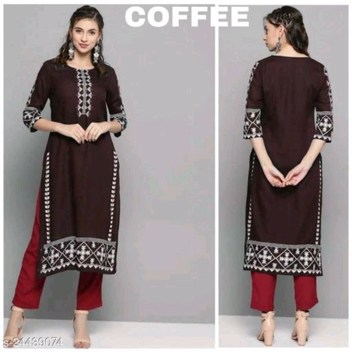 KURTI with pent set uploaded by business on 6/7/2021
