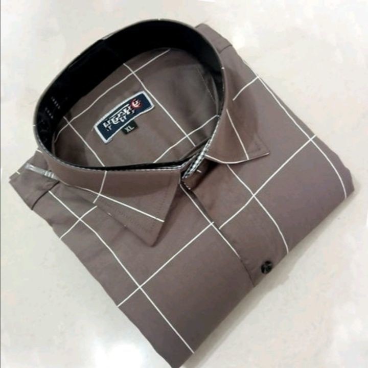 New Trendy Checkered Casual Shirt For Men uploaded by business on 6/7/2021