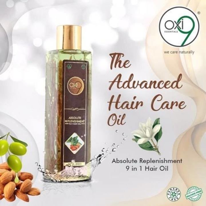 Absolute replenishment 9 in 1 hair oil uploaded by Shanthi Organic and Herbal Products on 6/7/2021