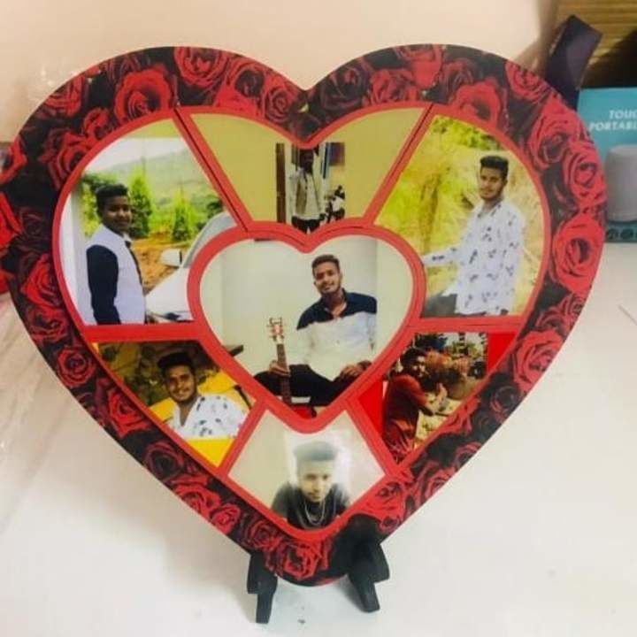 Heart magnetic Photo Frame  uploaded by Trendy gifts  on 6/7/2021