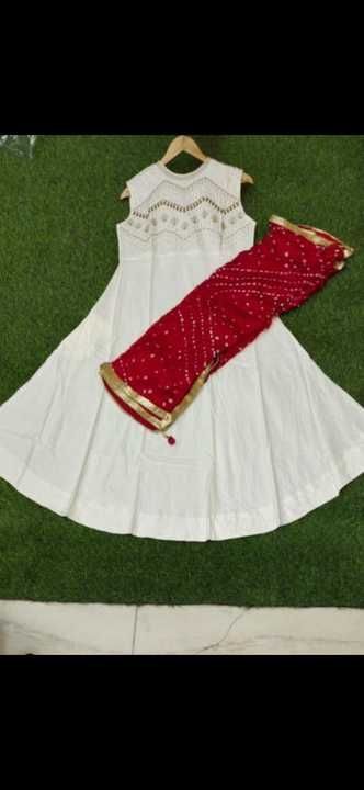 Kurti with duppata  uploaded by business on 6/7/2021